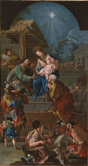 unknow artist Adoration of the Magi china oil painting image